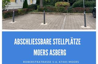 Garagen mieten in Robertstraße 1-6, 47441 Moers, Abschließbarer Stellplatz in Moers Asberg
