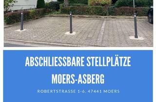 Garagen mieten in Robertstraße 1-6, 47441 Moers, Abschließbarer Stellplatz in Moers Asberg