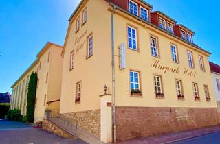Gewerbeimmobilie kaufen in 06246 Bad Lauchstädt, Seltene Investmentchance- Historisches Kurhotel in der Goethestadt Bad Lauchstädt- direkt am Kurpark