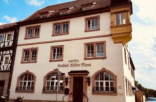 Gewerbeimmobilie kaufen in Marktplatz, 97447 Gerolzhofen, HISTORISCHER CHARME TRIFFT GASTLICHKEIT: „WILDER MANN“ AM MARKTPLATZ VON GEROLZHOFEN ZU VERKAUFEN.
