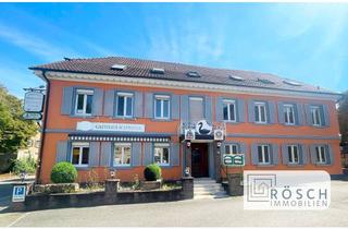 Gewerbeimmobilie kaufen in 79589 Binzen, Traditionsreiches Gasthaus mit 27 Gästezimmern, Sportsbar u.v.m. in Binzen +++ Rösch Immobilien