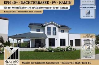 Haus kaufen in 91799 Langenaltheim, RESERVIERT - Modernes KfW-40+ EFH mit 110 m² Dachterrasse, PV & 90 m² Garage
