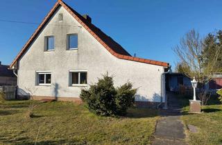 Doppelhaushälfte kaufen in Lüchfelder Straße, 16833 Fehrbellin, Preiswerte, sanierte 4-Zimmer-Doppelhaushälfte in Protzen Fehrbellin