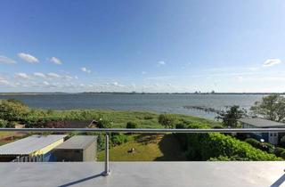 Einfamilienhaus kaufen in 18573 Altefähr, exklusives Einfamilienhaus im Bauhausstil in 1A-Wasserlage – unverbaubarer Blick auf den Strelasund