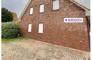Reihenhaus kaufen in 26506 Norden, NORDDEICH - Reihenhaus mit zwei genehmigten Ferienwohnungen + 2 Stellplätzen