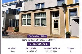 Reihenhaus kaufen in 26548 Norderney, Zwei Wohneinheiten unter einem Dach - Reihenhaus Norderney