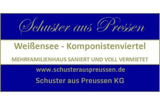 Mehrfamilienhaus kaufen in 13088 Weißensee, Schuster aus Preussen - Mehrfamilienhaus im Komponistenviertel - saniert - gepflegt - voll vermietet