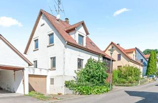Haus kaufen in 72124 Pliezhausen, Wohnhaus auf großem Grundstück mit Scheune & Gewölbekeller – ideal für Kernsanierung oder Neubau