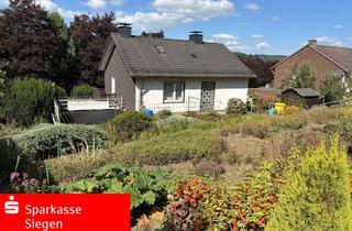 Einfamilienhaus kaufen in 57223 Kreuztal, Einfamilienhaus mit großem Garten am Südwesthang