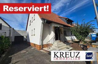 Doppelhaushälfte kaufen in 64569 Nauheim, Doppelhaushälfte mit Garage und großem Grundstück