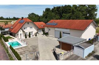 Einfamilienhaus kaufen in Gottlieb-Daimler-Straße 17, 86830 Schwabmünchen, Attraktives Einfamilienhaus mit Pool, Einliegerwohnungen, Gewerbehalle und großem Grundstück