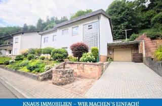 Einfamilienhaus kaufen in 66894 Wiesbach, - REDUZIERT - Freistehendes Einfamilienhaus mit Einliegerwohnung | Garage | Keller | Großer Garten