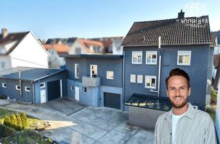 Haus kaufen in 97950 Großrinderfeld, Wohntraum und Werkstatt in einem – Stilvolles Haus mit großzügiger Arbeitsfläche in Gerchsheim