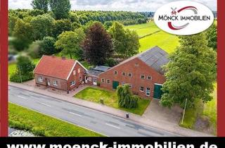 Bauernhaus kaufen in 26629 Großefehn, N e u - Bauernhof jetzt mit rund 7 Hektar Verkaufsfläche