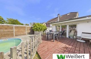 Doppelhaushälfte kaufen in 25421 Pinneberg, Modernisierte Doppelhaushälfte mit ca. 153 m² Wohn- und Nutzfläche, Garten und Pool in ruhiger Lag