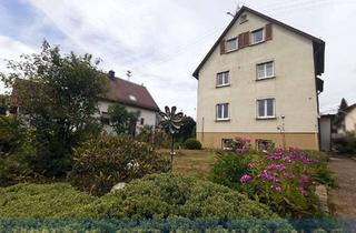 Haus kaufen in 74199 Untergruppenbach, Freistehendes älteres Wohnhaus in Unterheinriet mit schönem Garten, Nebengebäude und Garage