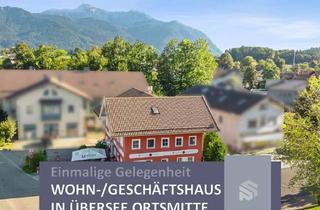 Haus kaufen in Dorfstraße, 83236 Übersee, Seltene Gelegenheit | Bekanntes Wohn-/Geschäftshaus in zentraler Lage | 5 Minuten zum See