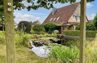 Einfamilienhaus kaufen in 23881 Lankau, Idyllisch gelegenes Einfamilienhaus mit großem Gartenparadies und Teich