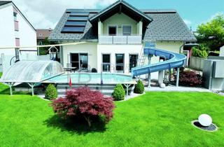 Einfamilienhaus kaufen in 89182 Bernstadt, Modernes Einfamilienhaus mit beheiztem Pool: Spitzenenergieeffizienz mit nur 12 kWh/m²