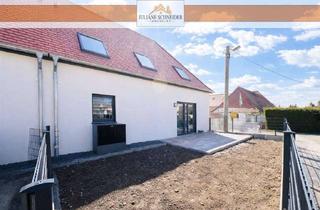 Reihenhaus kaufen in 04651 Bad Lausick, Historischer Gutshof Beucha: Neubau-Reihenhaus mit nachhaltiger Technik & gesicherter Vermietung
