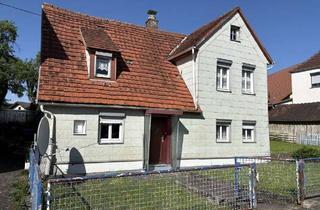 Einfamilienhaus kaufen in 74564 Crailsheim, Älteres kleines Einfamilienhaus mit Schuppen