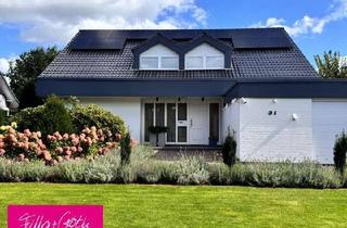 Einfamilienhaus kaufen in 33334 Gütersloh, Familienidyll am Feldrand – modernes Einfamilienhaus mit Galerie und Traumgarten in Gütersloh-Spexar