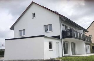 Doppelhaushälfte kaufen in Rothenburger Str. 21, 91625 Schnelldorf, Erstbezug: Günstige 4-Zimmer-Doppelhaushälfte mit gehobener Innenausstattung in Schnelldorf