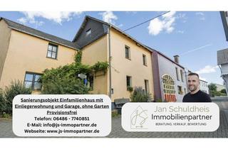 Einfamilienhaus kaufen in 56368 Herold, Sanierungsprojekt Einfamilienhaus mit Einliegerwohnung mit Garage, ohne Garten Provisionsfrei