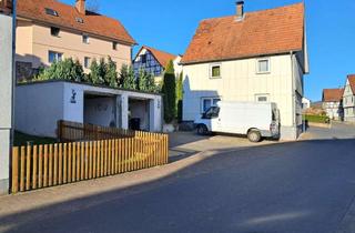 Haus kaufen in 36286 Neuenstein, Kita, Reit- und Fußballverein wenige Gehminuten,Freibad, Lidl, etc wenige Autominuten entfernt.