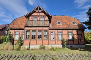 Einfamilienhaus kaufen in Hauptstraße 54, 29683 Bad Fallingbostel, Ein- oder Zweifamilienhaus - großzügiges Fachwerkhaus in zentraler Lage von Dorfmark - Preis VHB