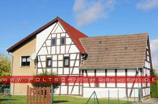 Einfamilienhaus kaufen in 04626 Dobitschen, Ruhig gelegenes Einfamilienhaus mit großem Garten und 2 Garagen, ca. 20 Min. bis Gera oder Altenburg