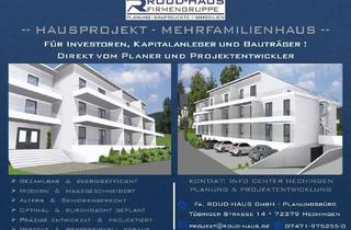 Mehrfamilienhaus kaufen in 72661 Grafenberg, + EXKLUSIVES MEHRFAMILIENHAUS-PROJEKT MIT BAUGENEHMIGUNG! +