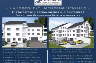 Mehrfamilienhaus kaufen in 72469 Meßstetten, + EXKLUSIVES MEHRFAMILIENHAUS-PROJEKT MIT BAUGENEHMIGUNG! +