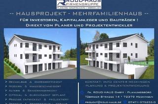 Mehrfamilienhaus kaufen in 72414 Rangendingen, + EXKLUSIVES MEHRFAMILIENHAUS-PROJEKT MIT BAUGENEHMIGUNG! +