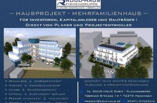 Mehrfamilienhaus kaufen in 72147 Nehren, + EXKLUSIVES MEHRFAMILIENHAUS-PROJEKT MIT BAUGENEHMIGUNG! +