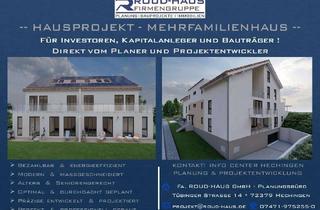 Mehrfamilienhaus kaufen in 72072 Tübingen, + EXKLUSIVES MEHRFAMILIENHAUS-PROJEKT MIT BAUGENEHMIGUNG! +