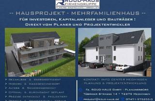 Mehrfamilienhaus kaufen in 71088 Holzgerlingen, + EXKLUSIVES MEHRFAMILIENHAUS-PROJEKT MIT BAUGENEHMIGUNG! +