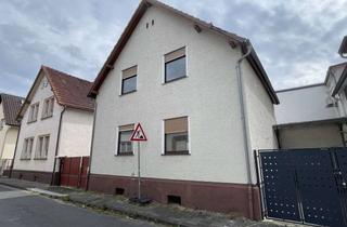 Einfamilienhaus kaufen in 65451 Kelsterbach, Einfamilienhaus mit Gestaltungsspielraum – Sanierungsobjekt oder Neubauchance in Kelsterbach