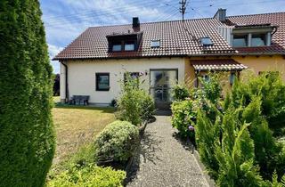 Doppelhaushälfte kaufen in 86316 Friedberg, GEPFLEGTE DOPPELHAUSHÄLFTE MIT SCHÖNEM GARTENBEREICH IN FAMILIENFREUNDLICHER WOHNLAGE IM FRIEDBERG
