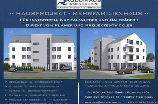 Mehrfamilienhaus kaufen in 72531 Hohenstein, + EXKLUSIVES MEHRFAMILIENHAUS-PROJEKT MIT BAUGENEHMIGUNG! +