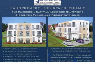 Mehrfamilienhaus kaufen in 72348 Rosenfeld, + EXKLUSIVES MEHRFAMILIENHAUS-PROJEKT MIT BAUGENEHMIGUNG! +