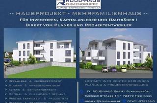 Mehrfamilienhaus kaufen in 72181 Starzach, + EXKLUSIVES MEHRFAMILIENHAUS-PROJEKT MIT BAUGENEHMIGUNG! +