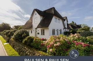 Doppelhaushälfte kaufen in 25980 Sylt, Exklusive Doppelhaushälfte unter Reet in ausgewählter Dorflage vom Kapitänsdorf Keitum