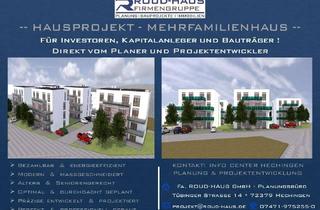 Mehrfamilienhaus kaufen in 72488 Sigmaringen, + EXKLUSIVES MEHRFAMILIENHAUS-PROJEKT MIT BAUGENEHMIGUNG! +