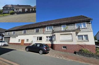 Haus kaufen in 35108 Allendorf, Vielfältig nutzbares Wohnhaus mit großen Garagen und viel Lagerfläche in Bromskirchen