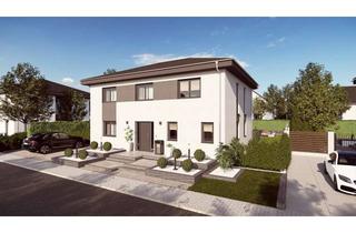 Villa kaufen in 35510 Butzbach, Butzbach-OT, Bezugsfertige Stadtvilla, Effizienzhaus 55 in massiver Bauweise