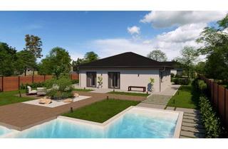 Haus kaufen in 64832 Babenhausen, Babenhausen OT, Bungalow, Neubau Erstbezug, massive Bauweise in Feldrandlage!