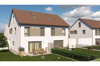 Haus kaufen in St. Wendelgasse 25, 87656 Germaringen, DHH - NEUBAU - Wohnen in sonniger, bevorzugter Lage! IDEAL für Familien! Effizienzhaus 55!