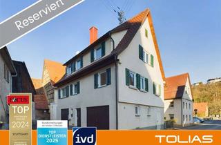 Einfamilienhaus kaufen in 71665 Vaihingen an der Enz, Zwischen Fachwerk & Feldern – Einfamilienhaus mit denkmalgeschützter Scheune in Aurich