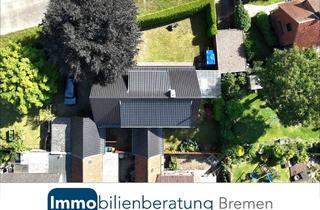 Doppelhaushälfte kaufen in 27721 Ritterhude, Sanierte Doppelhaushälte mit massiver Werksatt und Garage